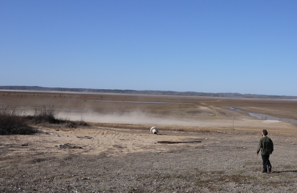 approaching the dust storm barrier