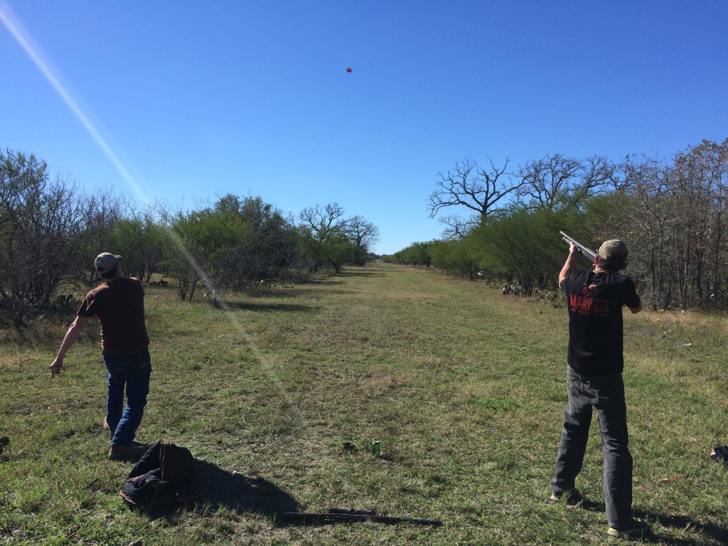 Shane throwin & Sasch shootin