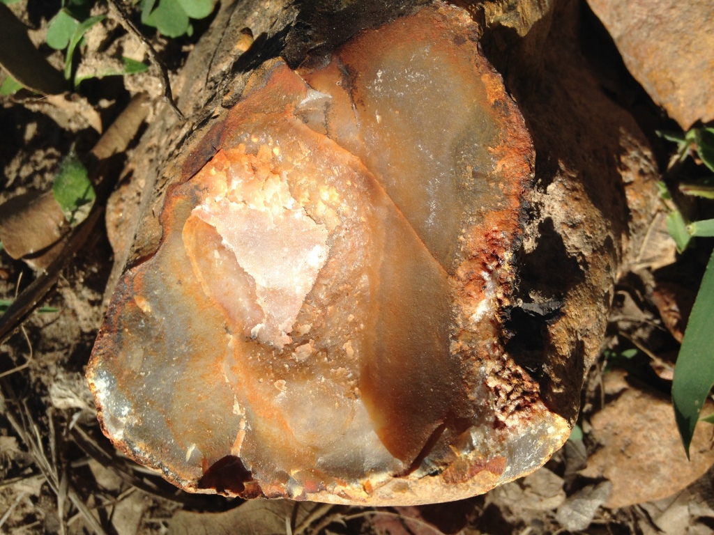 the standard rocks here are mostly gorgeous flint