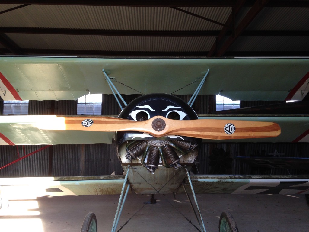 the Kingsbury Aerodrome museum is next door ... they have many many cool toys