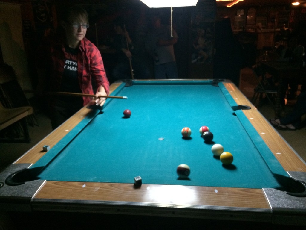 pool at Dean's in Kingsbury