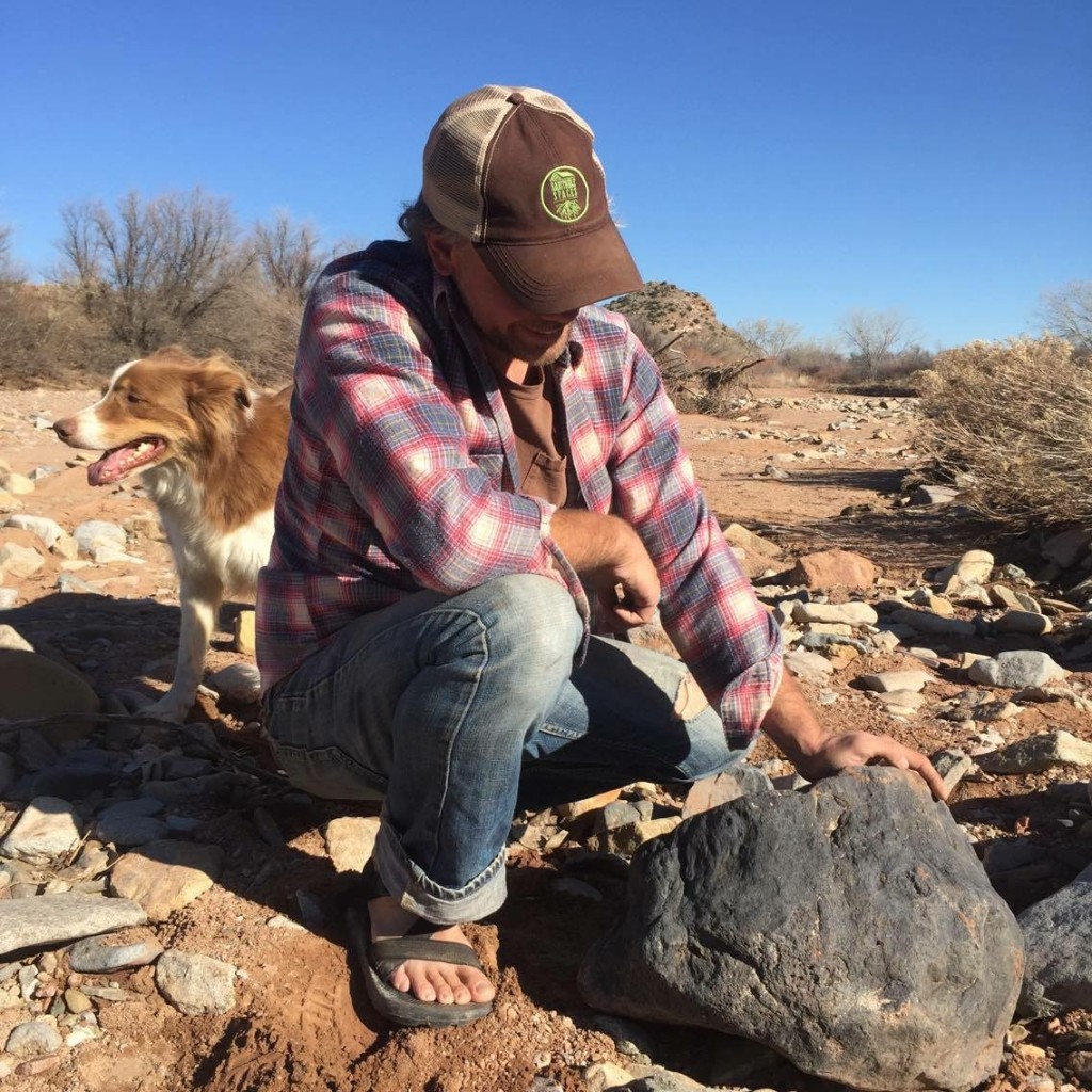 hard to tell from the pic, but this was the biggest piece of petrified wood I've ever found