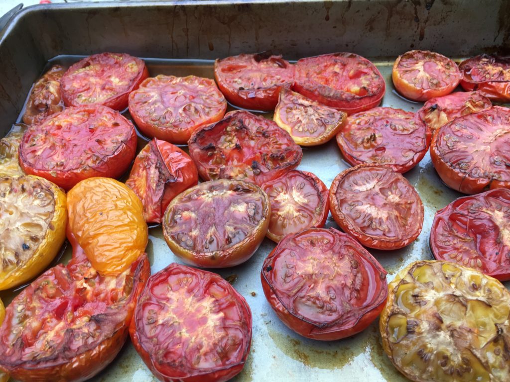 smoked tomatoes for salsa