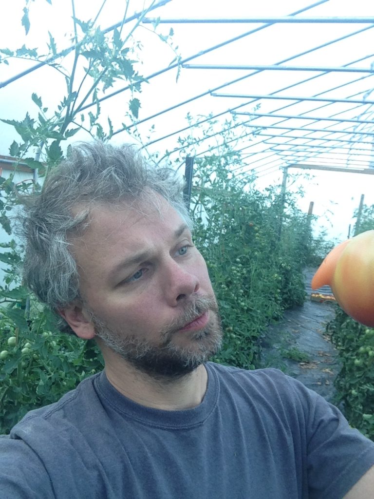 one of you lucky members has received this fine specimen of a Tomato With a Nose